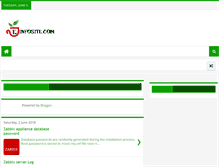 Tablet Screenshot of einfosite.com